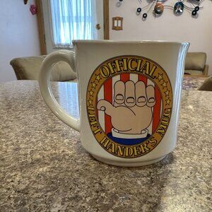 Humorous Mug for Left Handed